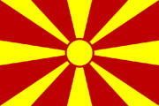 Fahne Mazedonien